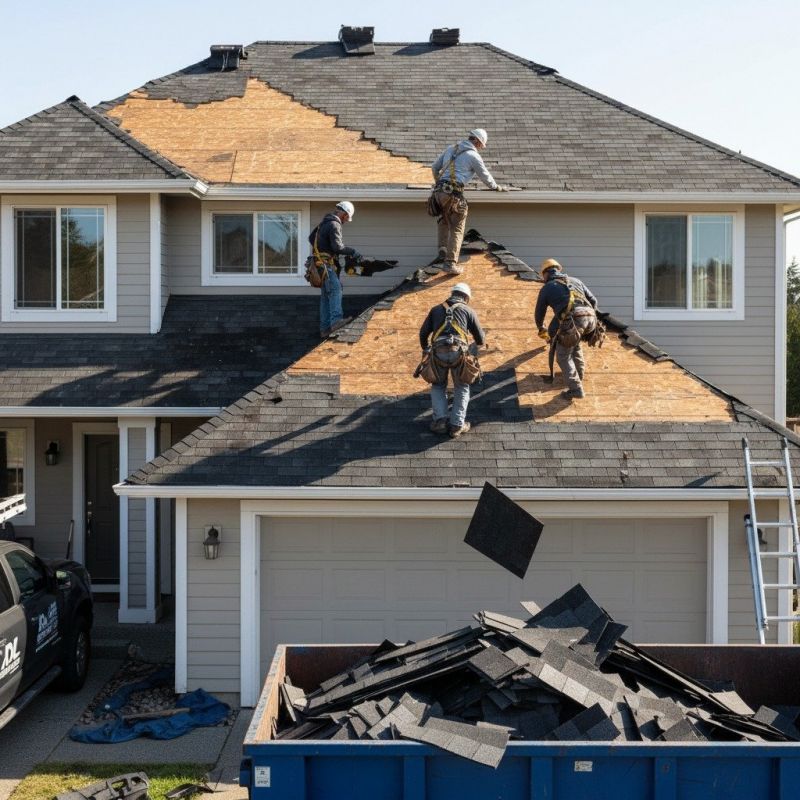 Asphalt Roof Replacement in Warwick, RI