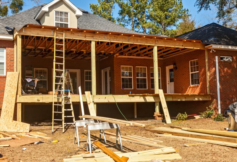 Porch Roofing Installation in Boston, MA