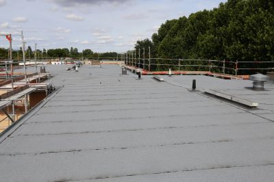 Single Ply Roof Installation in Naperville, IL